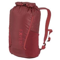 Plecak wodoszczelny Exped Typhoon 15L. Niebieskie plecaki damskie EXPED, bez wzorów, z materiału. Za 255.00 zł.