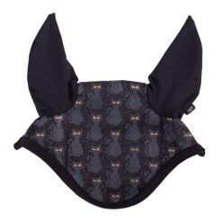 Czapka dla konia QHP Halloween. Czarne czapki męskie QHP, bez wzorów, sportowe. Za 133.50 zł.