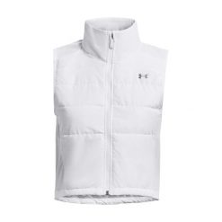 Damska kurtka puchowa Under Armour Storm Vitality. Białe kurtki damskie Under Armour, m, bez wzorów, z materiału, z kapturem. Za 401.92 zł.