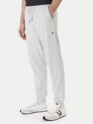 Tommy Hilfiger Spodnie dresowe UM0UM03664 Szary Regular Fit. Szare spodnie dresowe męskie Tommy Hilfiger, bez wzorów, z dresówki. Za 289.99 zł.