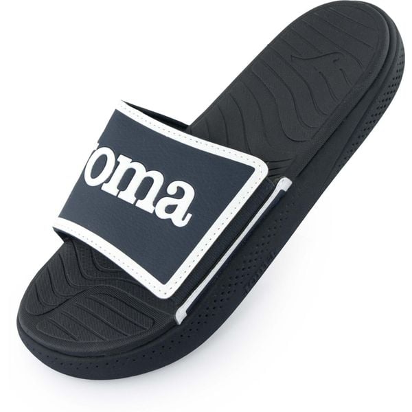 Klapki Joma S.Costa granatowe 47. Białe klapki damskie Joma, bez wzorów, bez obcasa. Za 223.99 zł.