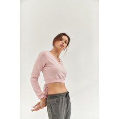 Top do jogi Moonholi Moondust Crop Top z długim rękawem. Czerwone topy damskie MOONHOLI, m, bez wzorów, bez kołnierzyka. Za 219.00 zł.