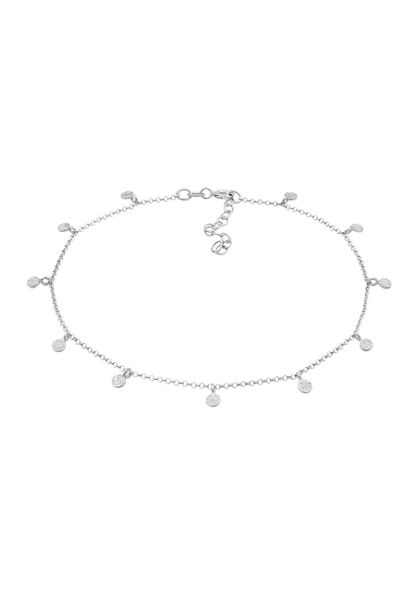 Elli Damska bransoletka na kostkę z zawieszką Organic ze srebra próby 925 Sterling Silver Bransoletki na nogę 1 ct Damski. Szare bransoletki damskie Elli, srebrne. Za 243.99 zł.
