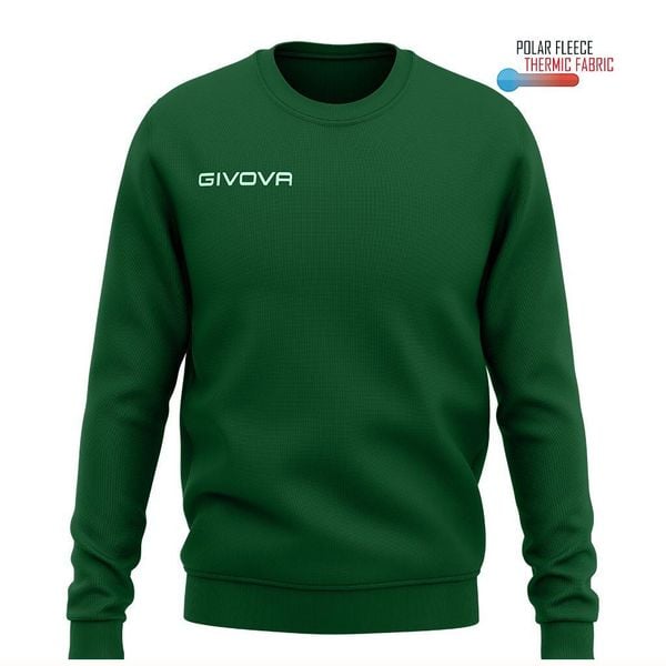Bluza piłkarska dla dorosłych Givova Maglia One zielona. Zielone bluzy sportowe damskie Givova, xl, bez wzorów, z poliesteru, bez ramiączek, bez kaptura. Za 63.18 zł.