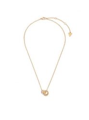 Guess Naszyjnik JUBN06 330JW Złoty. Żółte naszyjniki damskie Guess, ze stali. Za 299.99 zł.