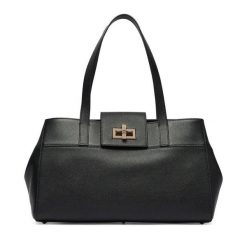 Torebka Furla. Czarne torebki klasyczne damskie Furla, bez wzorów, bez dodatków. Za 1,709.00 zł.