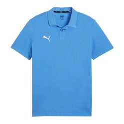 Koszulka Polo Męska Team Goal Casuals. Niebieskie koszulki polo męskie Puma, l, bez wzorów, z bawełny, bez ramiączek. Za 153.99 zł.
