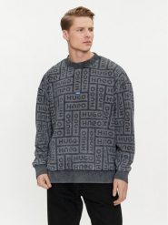 Hugo Bluza Nenry 50510545 Szary Relaxed Fit. Szare bluzy bez kaptura męskie Hugo, l, z bawełny. Za 839.99 zł.