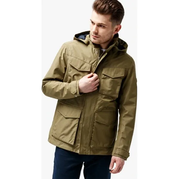 Timberland Kurtka Doubletop Mountain M65 3In1 , zielony, rozmiar XXL. Zielone kurtki męskie Timberland, m, bez wzorów, z materiału, klasyczne, bez kaptura. W wyprzedaży za 559.99 zł.