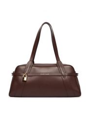 Elisabetta Franchi Torebka BS-31N-62E2-V1000 Brązowy ciemny. Brązowe torebki klasyczne damskie Elisabetta Franchi, bez wzorów, ze skóry, bez dodatków. Za 4,249.00 zł.