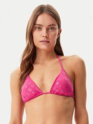 Guess Góra od bikini E5GJ13 MC040 Różowy. Czerwone bikini damskie Guess, z aplikacjami. Za 179.99 zł.