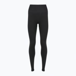 Legginsy damskie Trexo Lexi Up Seamless Leggings. Czarne legginsy damskie TREXO, bez wzorów. W wyprzedaży za 56.99 zł.