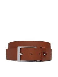 Tommy Hilfiger Pasek Męski Layton Leather 3.5 AM0AM10316 Brązowy. Brązowe paski męskie Tommy Hilfiger, bez wzorów, ze skóry. Za 169.99 zł.
