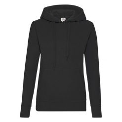 Bluza Damska Z Kapturem. Czarne bluzy z kapturem damskie Fruit of the Loom, m. Za 103.99 zł.
