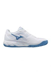 Obuwie do padla Kobieta Mizuno Wave Enforce Court Cc biały. Białe buty sportowe na co dzień damskie Mizuno, bez wzorów, z gumy, do biegania, mizuno wave. Za 369.99 zł.