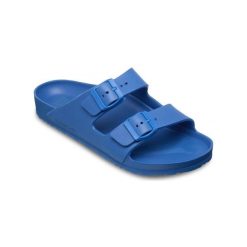 Sandały dla Mężczyzn EMBARK Niebieski. Zielone sandały męskie Quiksilver, z materiału, bez zapięcia. Za 149.99 zł.