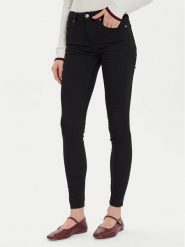 Tommy Hilfiger Jeansy Como WW0WW45008 Czarny Skinny Fit. Czarne jeansy damskie Tommy Hilfiger. Za 249.99 zł.