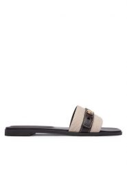 Tory Burch Klapki Romy Slide 183307 Brązowy. Brązowe klapki damskie Tory Burch, bez wzorów, ze skóry, bez obcasa. Za 1,549.00 zł.