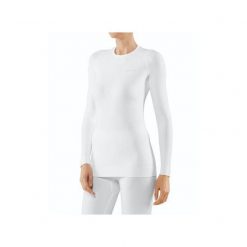 Koszulka z długim rękawem dla kobiet Falke Maximum Warm. Białe t-shirty damskie Falke, m, bez wzorów, z elastanu, bez kołnierzyka. Za 400.75 zł.