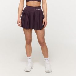 Spódnico-spodenki damskie fitness plisowane BEAT. Czerwone spodenki sportowe damskie GYMBEAM, m, z elastanu, do biegania. Za 113.90 zł.
