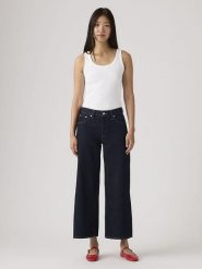 Levi's Dżinsy - Relaxed fit - w kolorze granatowym rozmiar: W28/L27. Niebieskie jeansy damskie Levi's. Za 196.88 zł.