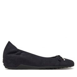 Baleriny HÖGL. Niebieskie baleriny damskie HÖGL, bez wzorów, bez obcasa. Za 439.99 zł.