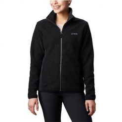 Bluza polarowa Panorama Full Zip. Czarne bluzy bez kaptura damskie Columbia, s, z polaru. Za 409.00 zł.