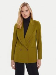United Colors Of Benetton Marynarka 2YVXDW03A Zielony Regular Fit. Zielone marynarki i żakiety damskie United Colors Of Benetton, bez wzorów, z syntetyku. Za 619.99 zł.