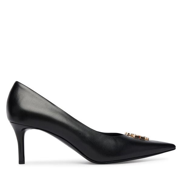 Szpilki Tory Burch. Czarne szpilki Tory Burch, bez wzorów, bez obcasa. Za 1,293.99 zł.