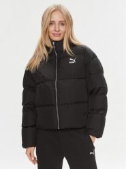 Puma Kurtka zimowa Classics 621693 Czarny Oversize. Czarne kurtki damskie Puma, na zimę, xl, bez wzorów, z syntetyku, bez kaptura. Za 489.99 zł.
