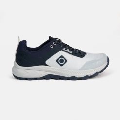 YOSHI M Izas Męskie buty do pieszych i trekkingu o średniej wysokości. Niebieskie buty trekkingowe męskie IZAS, bez zapięcia, trekkingowe. Za 269.52 zł.