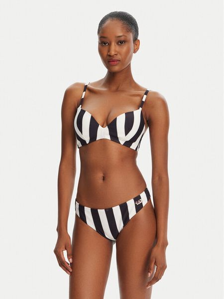EA7 Emporio Armani Bikini 7W000295 AF12214 FB070 Granatowy. Niebieskie bikini damskie EA7 Emporio Armani, bez wzorów. Za 379.99 zł.