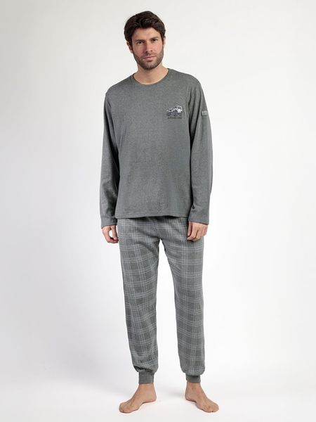 Antonio Miro Piżama w kolorze szarym rozmiar: M. Szare piżamy męskie antonio miró, m, bez wzorów, bez ramiączek. Za 165.99 zł.