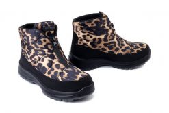 JOSEF SEIBEL 91855 PL76 104 schwarz-leo, botki damskie. Brązowe botki damskie Josef Seibel, bez obcasa, bez zapięcia. Za 315.92 zł.