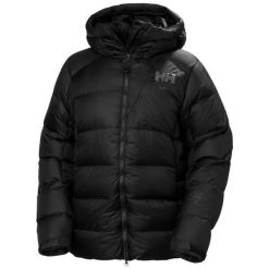 Damska kurtka puchowa Helly Hansen Odin. Czarne kurtki damskie Helly Hansen, l, bez wzorów, z puchu, bez kaptura. Za 1,979.00 zł.