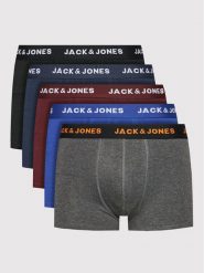 Jack & Jones Komplet 5 par bokserek Black Friday 12169662 Kolorowy. Czarne bokserki męskie Jack & Jones, bez wzorów, z bawełny. Za 189.99 zł.