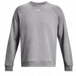 Bluza sportowa męska Under Armour 1379755025. Szare bluzy bez kaptura męskie Under Armour, bez wzorów, sportowe, bez kołnierzyka, bez ramiączek. Za 223.00 zł.