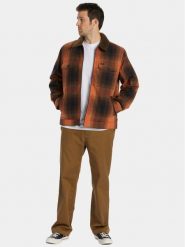 Billabong Kurtka koszulowa Barlow Jckt ABYJK00184 Brązowy Regular Fit. Brązowe kurtki męskie Billabong, l, bez wzorów, z bawełny, bez kaptura. Za 420.99 zł.