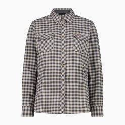 Koszula damska turystyczne CMP 32T1486. Brązowe koszule damskie CMP, l, bez wzorów, sportowe, bez kołnierzyka, bez ramiączek. Za 292.45 zł.