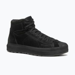 Buty męskie SCARPA Mojito Wrap Mid GTX. Czarne buty trekkingowe męskie Scarpa, bez zapięcia, trekkingowe. Za 999.99 zł.
