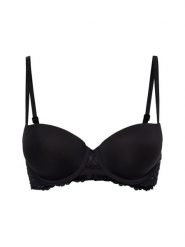 Calvin Klein Biustonosz Kobiety Sztuczne włókno czarny, 85B. Czarne biustonosze CALVIN KLEIN, bez wzorów, z koronki. Za 179.95 zł.