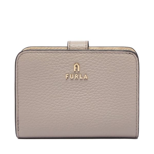 Portfel Furla. Brązowe portfele damskie Furla, bez wzorów. Za 674.99 zł.