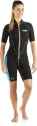 Damskie spodenki neoprenowe LIDO LADY 2 mm. Czarne szorty damskie CRESSI, bez wzorów, z materiału, sportowe. Za 306.00 zł.