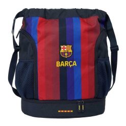 Sportowy plecak Barcelona 2026-27. Niebieskie plecaki męskie FC Barcelona, bez wzorów, z materiału. Za 292.36 zł.