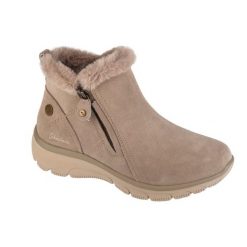 Buty zimowe damskie, Easy Going - High Zip 2. Brązowe obuwie trekkingowe damskie Skechers, na zimę. Za 379.99 zł.