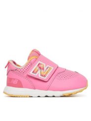 New Balance Sneakersy NW574KP Różowy. Czerwone buty sportowe dziewczęce New Balance, bez wzorów, ze skóry, bez zapięcia. Za 169.99 zł.
