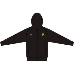 Bluza z kapturem z pełnym zamkiem błyskawicznym Puma Ferrari Pumatech. Czarne bluzy z kapturem męskie Puma, m. Za 408.00 zł.