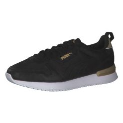 Buty do chodzenia damskie Puma R78 METALLIC POP. Czarne buty sportowe na co dzień damskie Puma, bez wzorów, z materiału, trekkingowe. Za 195.99 zł.