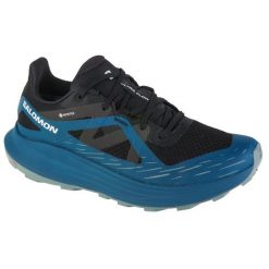 Buty do biegania Salomon Ultra Flow Gtx 474739 czarne. Czarne obuwie do biegania damskie . Za 723.17 zł.