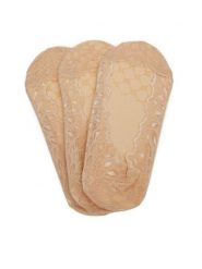 Nine West Stopki LA_NW_4WB_004_SS25 (3-PACK) Beżowy. Brązowe skarpetki damskie Nine West, bez wzorów, z bawełny. Za 39.99 zł.